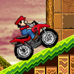 Mario ATV in Sonic Land