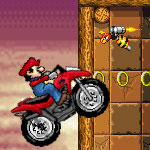 Mario ATV in Sonic Land