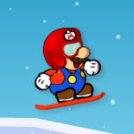 Mario Ice Skating