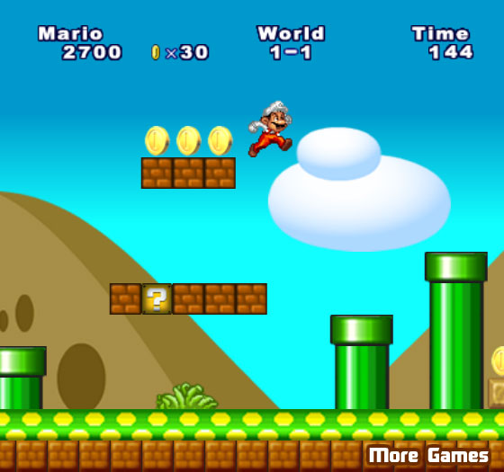 New Super Mario Bros Flash Game Free