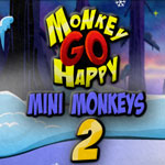 Monkey GO Happy: mini monkeys 2