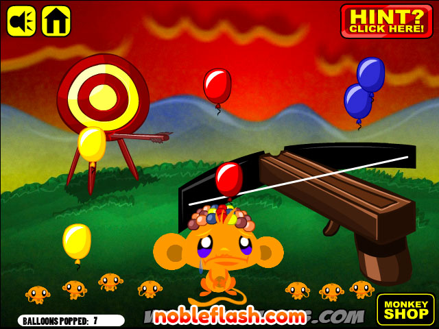 Best Games Ever  Monkey Go Happy Balloons  Play Free Online