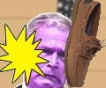 Bush throwing shoe game