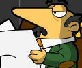 Snooping Mr. Clumsy