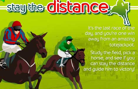 Racing Horse Games Online - Stay The Distance